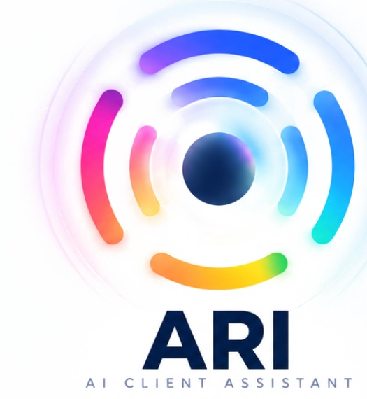 ARI AI client assistant visual identity